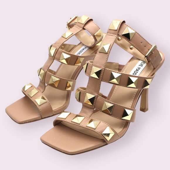 Steve Madden Womens Capri Leather Strappy Heels - Picture 5 of 8